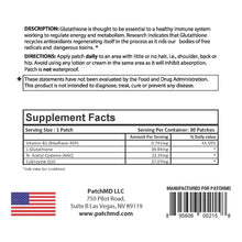 Load image into Gallery viewer, Glutathione Patch