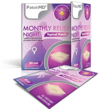 Load image into Gallery viewer, Monthly Relief Night Topical Patch (30-Day Supply) 2 Pack