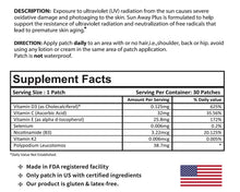 Load image into Gallery viewer, Sun Away Plus Topical Patch 2 pack