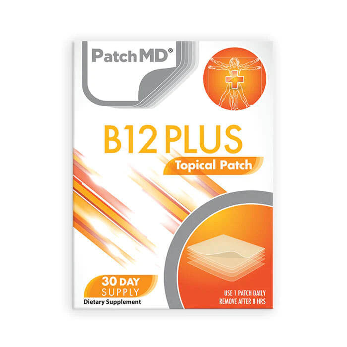 B12 Energy Plus Patch (30-Day Supply) 2 Pack