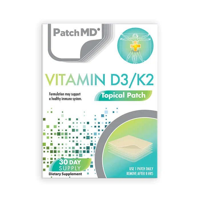 D3/K2 Topical Patch (30-Day Supply)