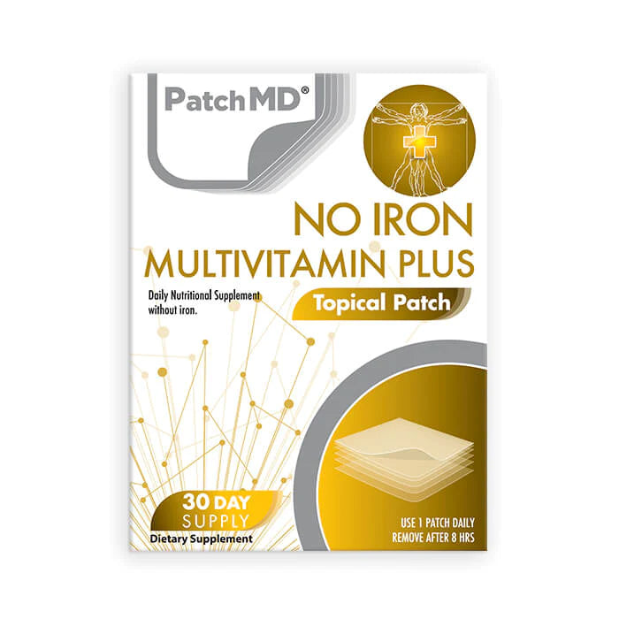 No Iron Multivitamin Plus Topical Patch