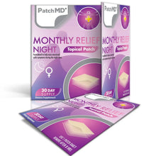 Load image into Gallery viewer, Monthly Relief Night Topical Patch (30-Day Supply) 2 Pack
