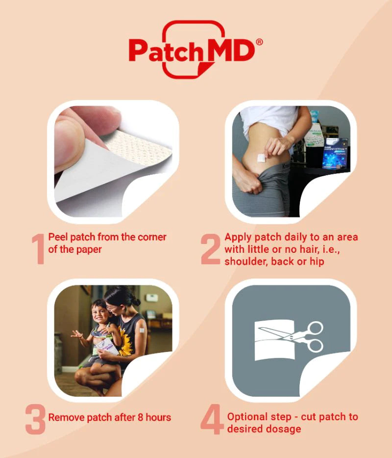 PatchAid Hangover Plus Vitamin Patch - 30-Day Supply