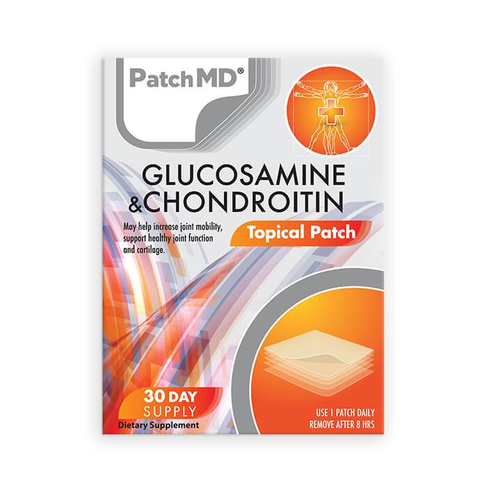 Glucosamine & Chondroitin Topical Patch (30-Day Supply) 2 Pack